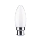 PAULMANN - LED B22d Kerze 470lm 4000K 4,7W matt 230V