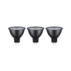 PAULMANN - LED GU5,3 3er 450lm 2700K 36° grau 12V