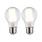 PAULMANN - LED Fil 2er AGL 806lm E27 4000K matt 7W 230V