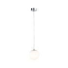 PAULMANN - WD Gove IP44 Pendel LED 9W Satin/Chrom Glas/Metall