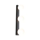 PAULMANN - WD Gove IP44 Deckenl max 3x20W G9 Balken Satin/Schwarz matt Glas/Metall