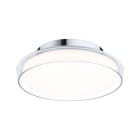 PAULMANN - WD Luena IP44 Deckenl LED 11,5W Chrom 230V Glas/Metall