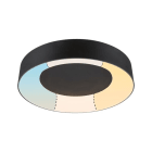 PAULMANN - WD Casca IP44 Deckenl WhiteSwitch LED 1x23W 400mm Schwarz 230V Metall/Kst