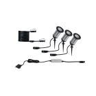 PAULMANN - Outdoor Plug & Shine classic Spot Set CH Starterset Anthrazit