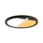 PAULMANN - Outdoor 230V Lamina rund PIR schwarz IP44 14W 2200K- 3000K