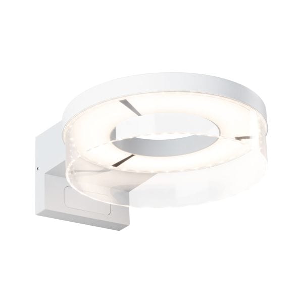 PAULMANN - Outdoor 230V Wandleuchte Capera PIR white