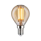 PAULMANN - LED 1879 gold Tropfen E14 450lm 4,9W 1800K 3step dim 230V
