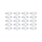 PAULMANN - EBL Set schwenkbar LED 20x4,8W 3000K 230V weiss matt