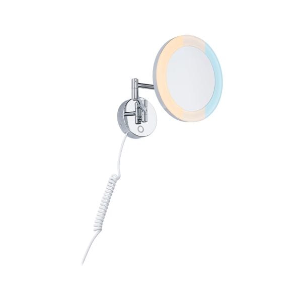 PAULMANN - LED Kosmetikspiegel Masua IP44 White Switch 55lm 230V 4W Chrom