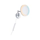 PAULMANN - LED Kosmetikspiegel Masua IP44 White Switch 55lm 230V 4W Chrom