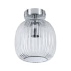 PAULMANN - LED Deckenleuchte Ruya IP44 E14 230V max. 20W dimmbar Glas, Chrom