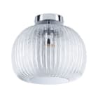 PAULMANN - LED Deckenleuchte Ruya IP44 E27 230V max. 60W dimmbar Glas, Chrom