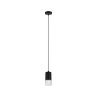 PAULMANN - LED Pendelleuchte Kame 9W Klar, Signalschwarz