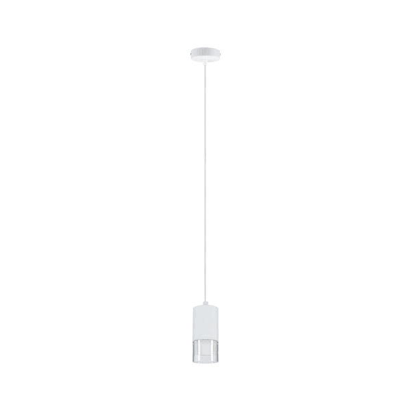 PAULMANN - LED Pendelleuchte Kame 9W Klar, Signalweiß