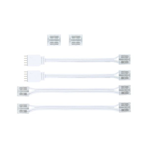 PAULMANN - MaxLED Full-Line COB Connector Set TunW weiß/transparent max. 96W