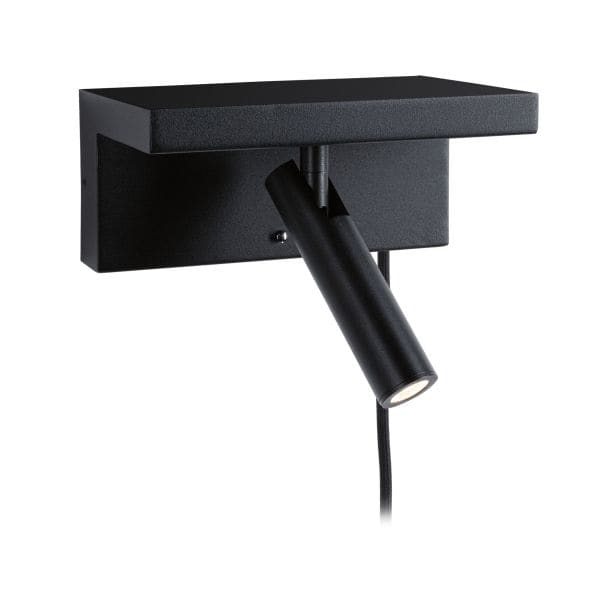 PAULMANN - Jerik WL LED 2,4W 3stepdim WLC USBC Schwarz 230V Metall