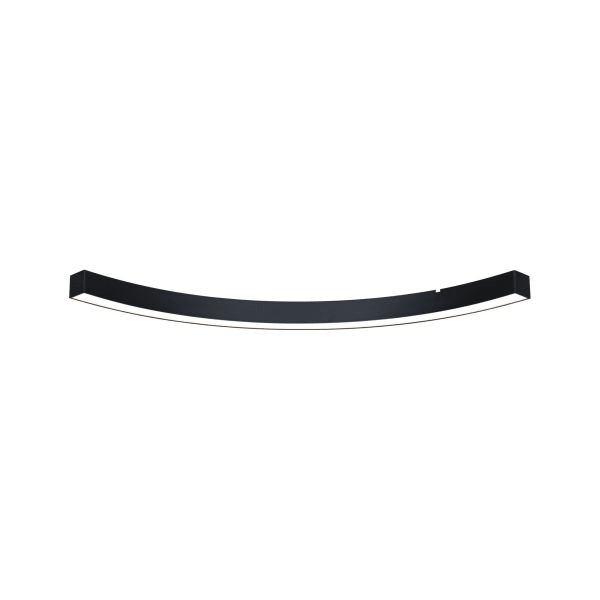 PAULMANN - Linion Lichtkanal Kurve 90° 13W 3000K 24V RAL 9004 Signalschwarz