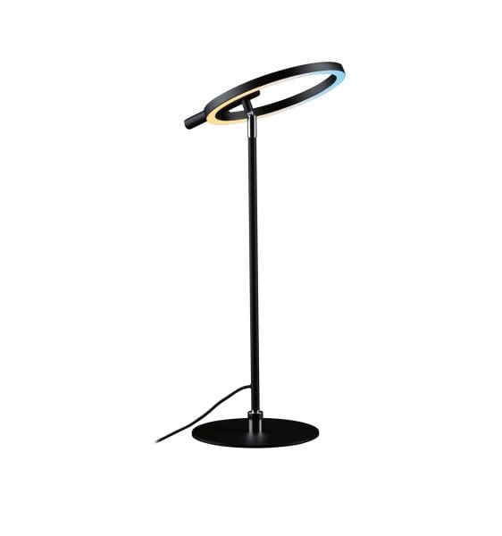 PAULMANN - Odila Tischleuchte LED dim Tunable White 10,4W Chrom/Schwarz 230V Metall