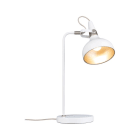 PAULMANN - Juna Tischleuchte max.1x20W E14 Weiß Gold 230V Metall