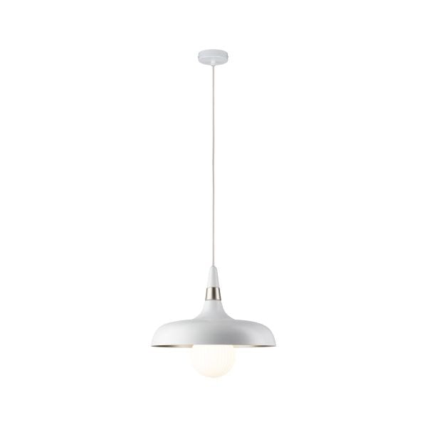PAULMANN - Juna Pendelleuchte 340mm max.1x20W E27 Weiß Gold 230V Met