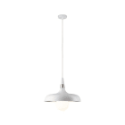 PAULMANN - Juna Pendelleuchte 340mm max.1x20W E27 Weiß Gold 230V Met