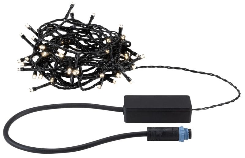 PAULMANN - Outdoor Plug & Shine Lichterkette Yuna 5m 3000K IP44