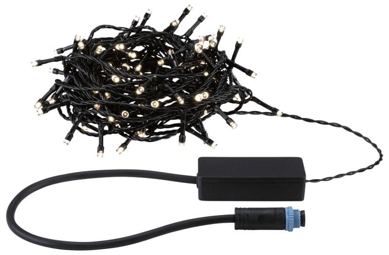 PAULMANN - Outdoor Plug & Shine Lichterkette Yuna 10m 3000K IP44