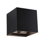 PAULMANN - WD Nyara Mobile Wandl Sensor IP44 __W  Schwarz Kunststoff