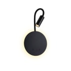 PAULMANN - WD Miora Mobile Wandleuchte dim __W Schwarz Kunststoff/Metall