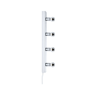 PAULMANN - Regula II WL inkl. Kab. max.4x40W E14 Ch