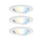 PAULMANN - EBL Set Nova ZB Coin TW schw 3x6W ws