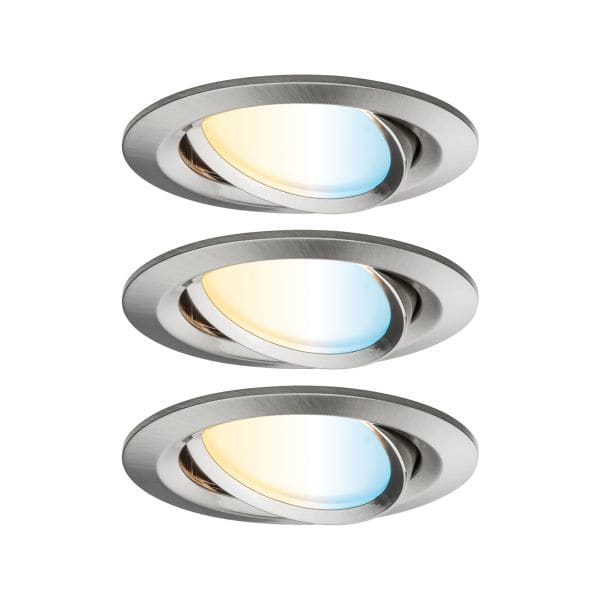 PAULMANN - EBL Set Nova ZB Coin TW schw 3x6W Es