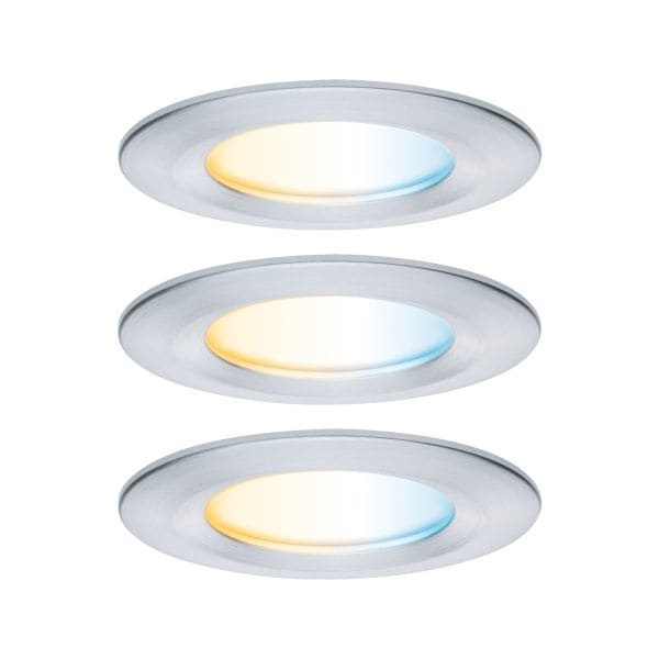 PAULMANN - EBL Set Nova ZB Coin TW starr 3x6W Alu