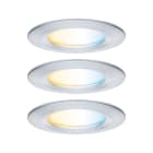PAULMANN - EBL Set Nova ZB Coin TW starr 3x6W Alu