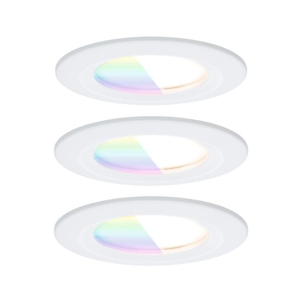 PAULMANN - EBL Set Nova ZB Coin RGBW star 3x6W ws