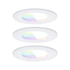 PAULMANN - EBL Set Nova ZB Coin RGBW star 3x6W ws