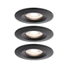 PAULMANN - EBL Nova mini Coin non-dim 3x4W srz m