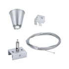 PAULMANN - ProRail3 Steel Wire Suspension 3m Silver