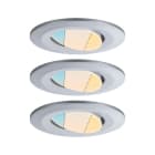 PAULMANN - EBL Calla WhiteSwitch rd schw 3x550lm cm