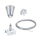 PAULMANN - ProRail3 Steel Wire Suspension 3m White