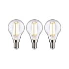 PAULMANN - LED Eco-Line 3er Tropfen E14 525lm 3000K