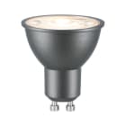 PAULMANN - LED GU10 750lm 2700K 36° Titanium dim 6,5W 230V