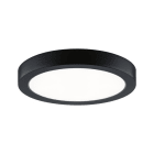 PAULMANN - P Pisa 18W rund 300mm 4000K schwarz matt Kunststoff