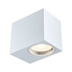 PAULMANN - WL Imola IP44 eckig 1xGU10 Weiß 230V Aluminium