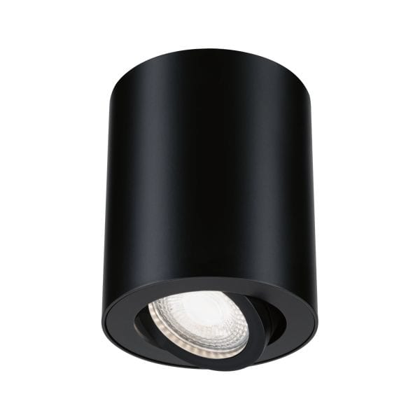 PAULMANN - ABL Spot Esvik IP44 max 1x6,5W 110mm GU10 Schwarz 230V Aluminium