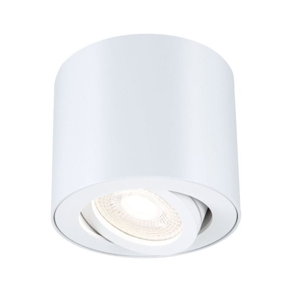 PAULMANN - ABL Spot Nyrik IP44 max 1x5W 60mm GU10 Weiß 230V Aluminium