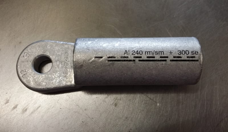 PFISTERER - Al Presskabelschuh 120mm² M12
