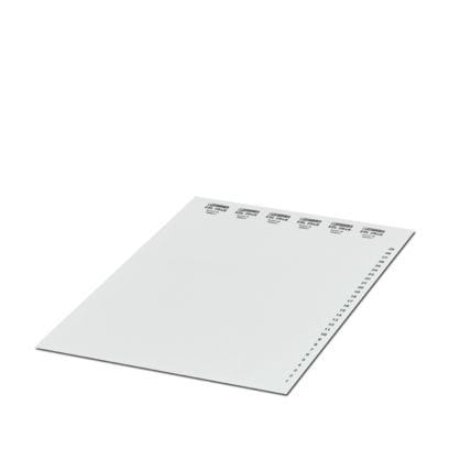 PHOENIX CONTACT - Einlagestreifen zu Kmk A4 Blatt= 100 Streifen