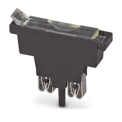 PHOENIX CONTACT - Sicherungsstecker, L: 45,4mm, B: 9,9mm, Farbe: schwarz