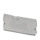 PHOENIX CONTACT - Abschlussdeckel für PT 4-TWIN/… L=60,5mm B=2,2mm grau